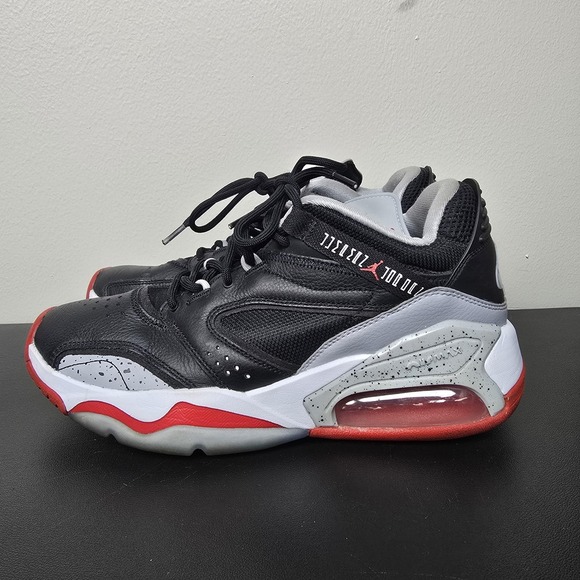 Nike Shoes Mens 10 Black Cement Jordan Point Lane Basketball Sneakers CZ4166-060 - Picture 2 of 10